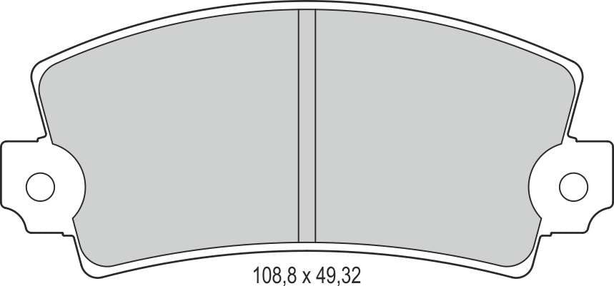 Disk Balata Ön R12 Toros 69>00 1300 83>04 Recover 73329