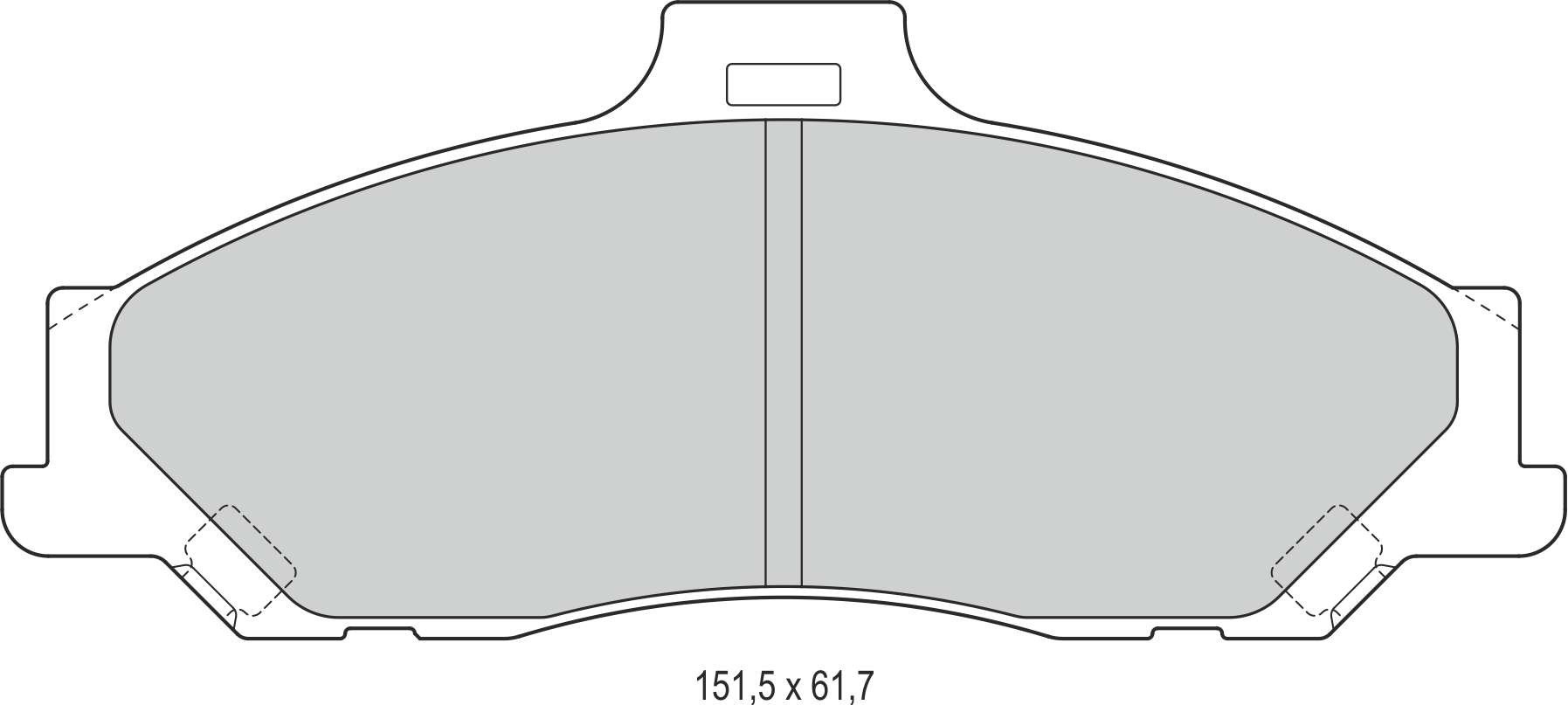 Disk Balata Ön Ranger 4X2 98>06 B2500 98>06 Recover 73767