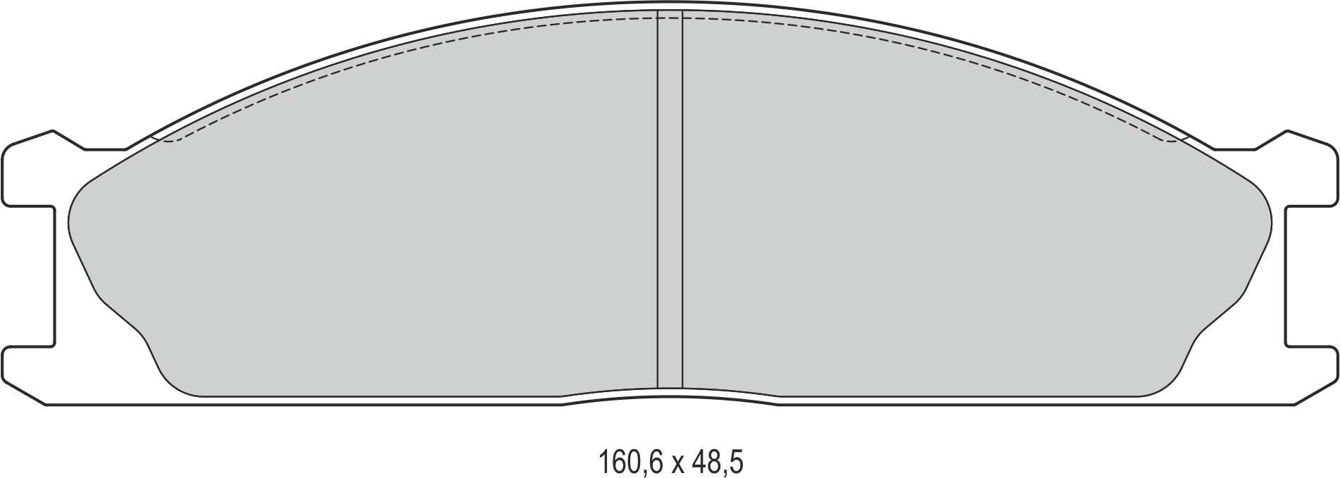 Disk Balata Ön Terrano 86>96 Pathfınder 86>95 Pıck Up D21 D22 80> Urvan 88>97 Vanetta 81>95 Recover 73692