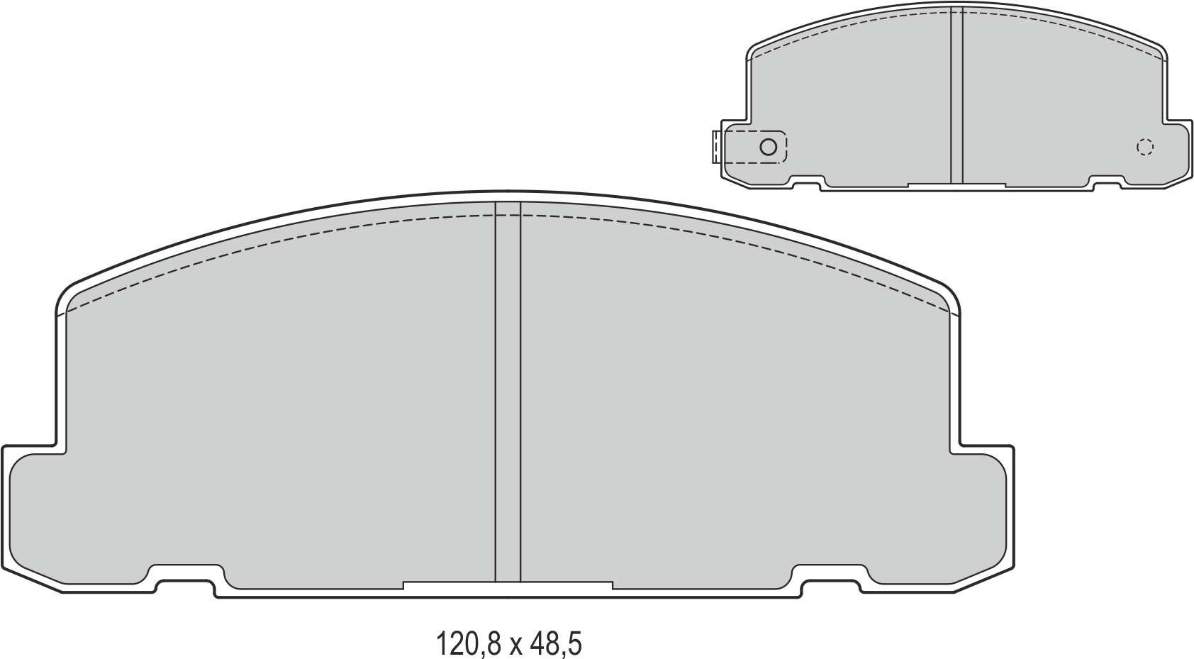 Disk Balata Ön Trooper 98> Campo Kb 77>91 Recover 73450