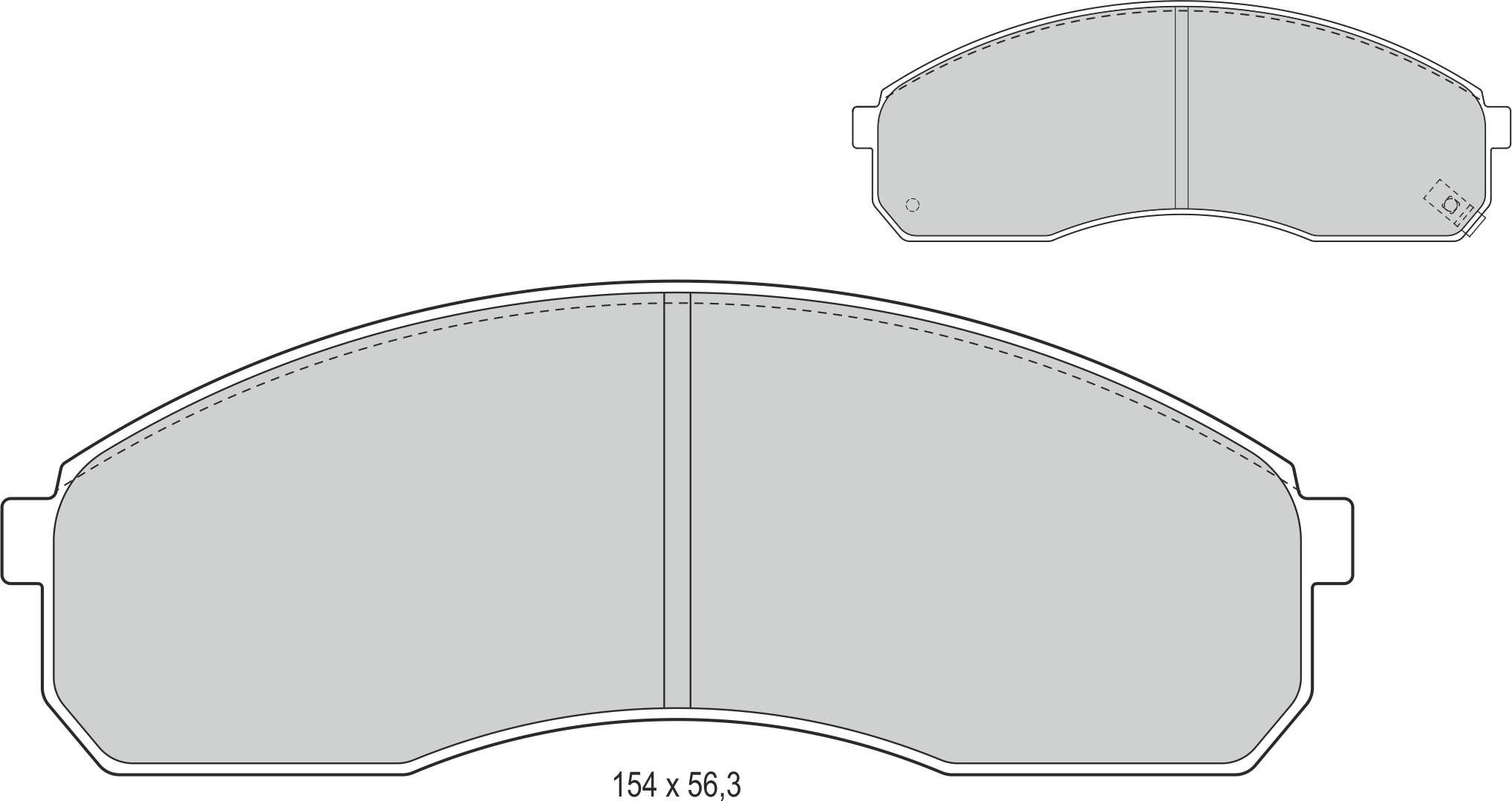 Disk Balata Ön(Rcr74231) H100 Kamyonet 04>12 Pregıo 95>04 Recover 73802