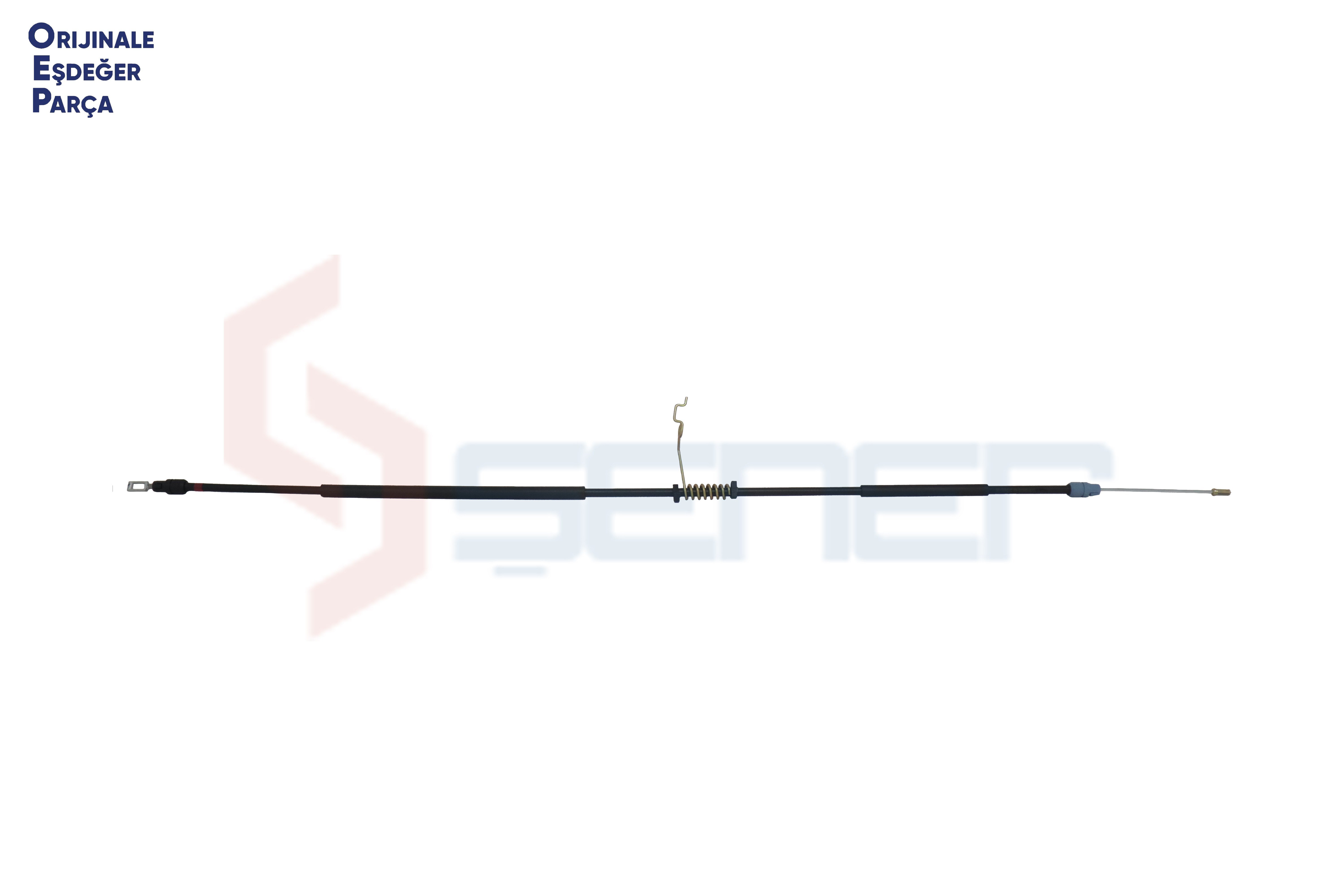 El Fren Teli Arka Sağ Transıt V.347 06> Çift Teker (Van Kombi) 1265 MM Oep 6C11 2A635 DB