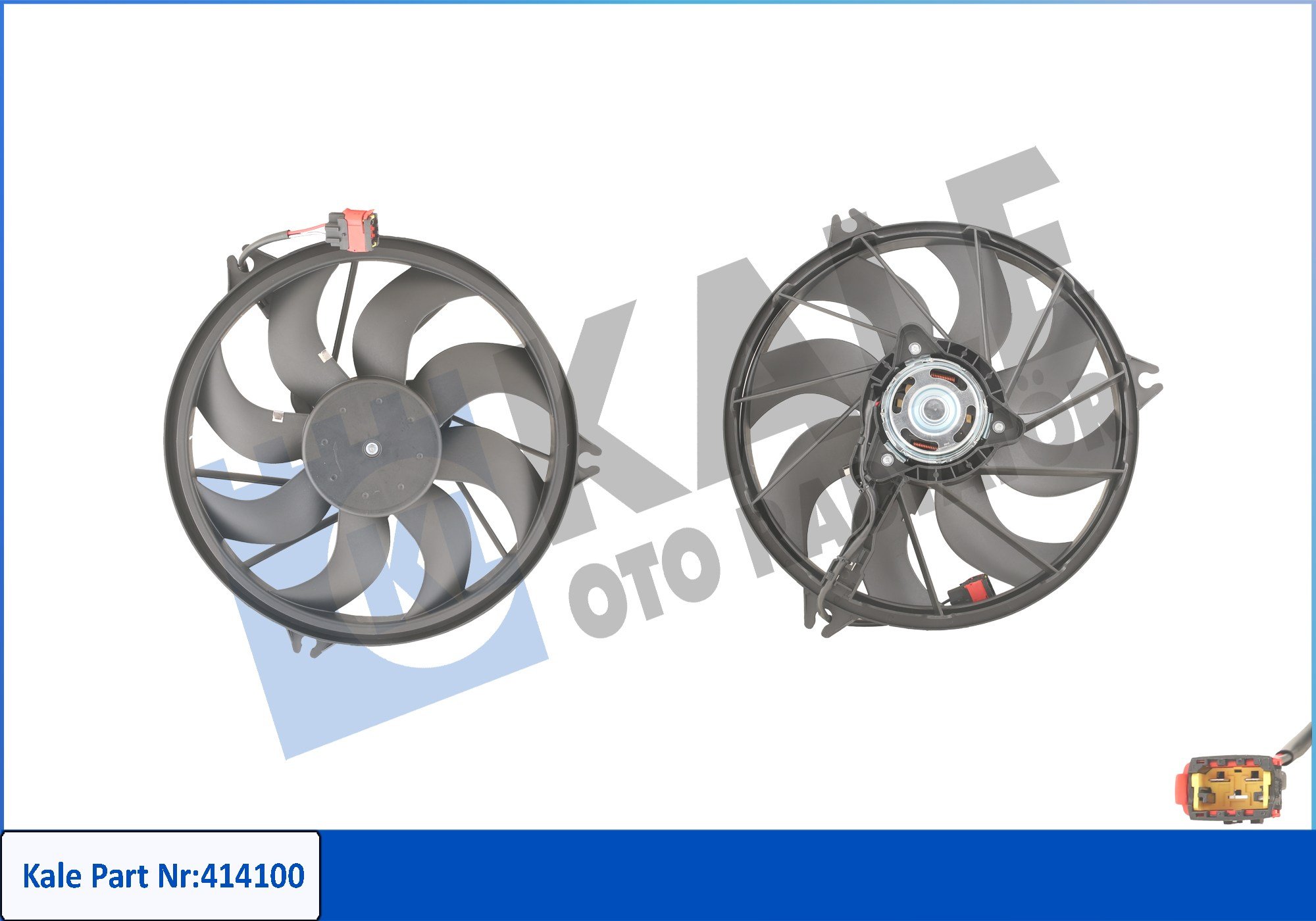 Fan Motoru (+Ac) 250W P.206 1.4Hdı 1.4 1.6İ 16V Kale 414100