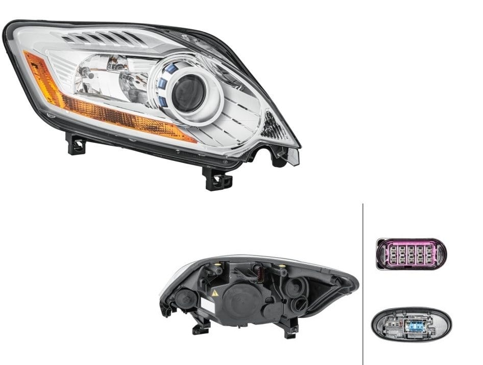 Far Sağ Xenon Kuga 08> Hella 1EL 009 696-761