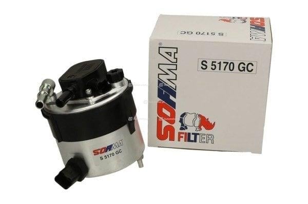 Ford C-Max 2007-2010 Mazot Filtresi (Yakıt Filtresi) Sofima Orijinal Ufı 5M5q9155aa