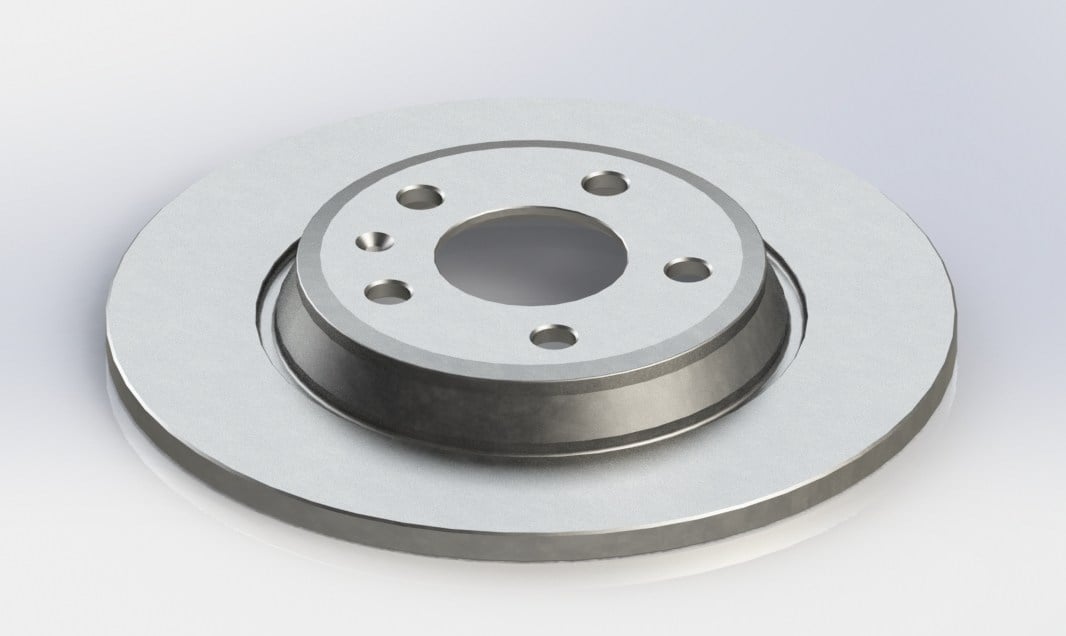 Fren Disk Arka Boyalı Düz (300Mm) A4 07>15 A5 07> A6 11> Recover 5652C