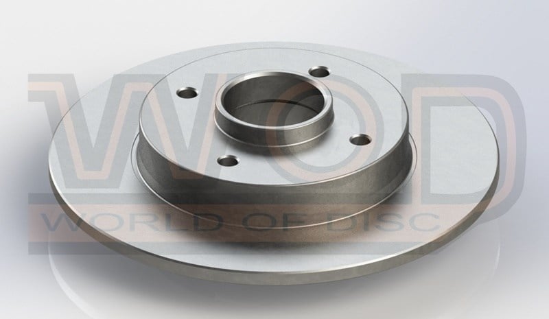 Fren Disk Arka Düz (249Mm) 307 00>07 C4 04>11 Wod 28458