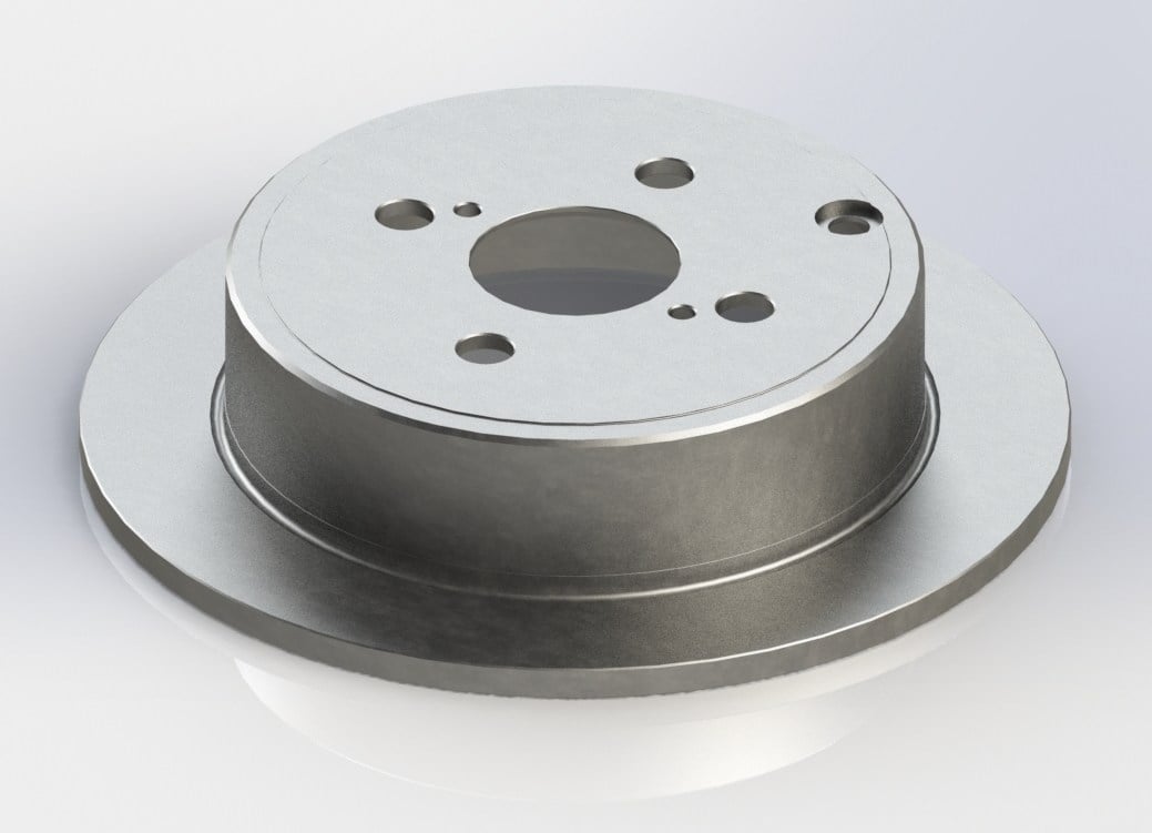 Fren Disk Arka Düz (258Mm) Corolla 03>07 Recover 5223