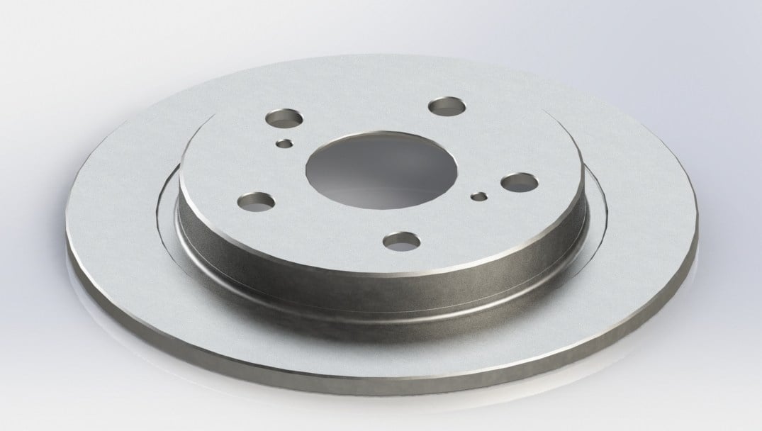 Fren Disk Arka Düz (259Mm) Benzinli Aurıs 06>12 Corolla 07>13 Recover 5415