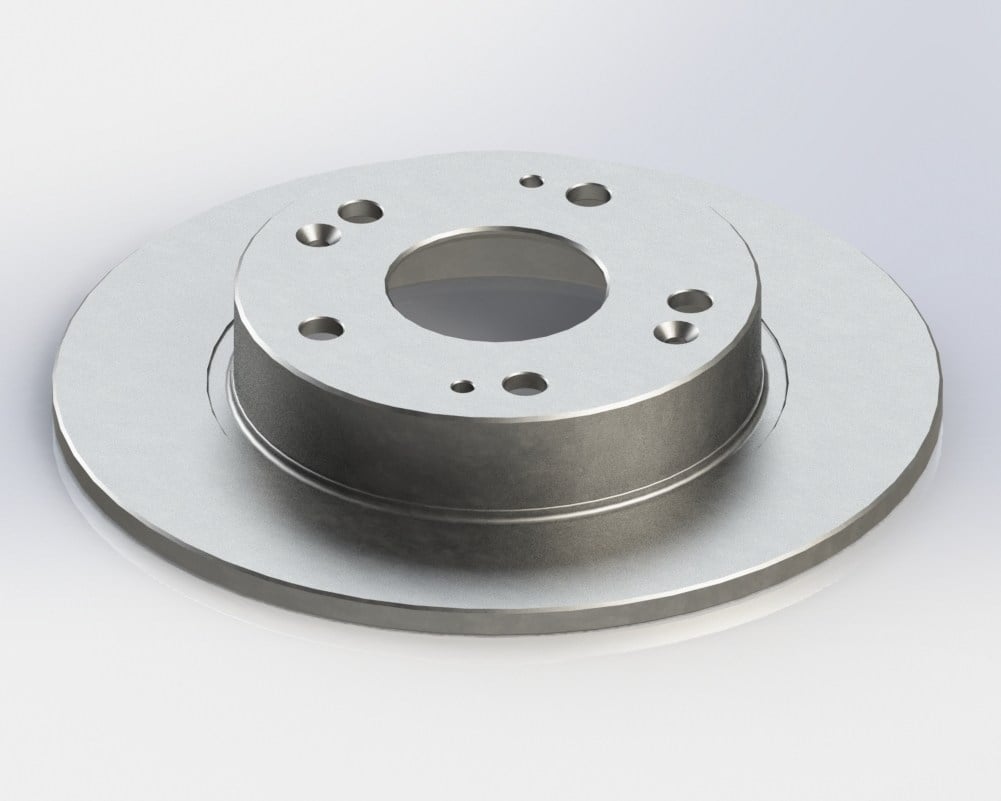Fren Disk Arka Düz (260Mm) CıVıC Vıı Vıı IX 01>14 Recover 5410