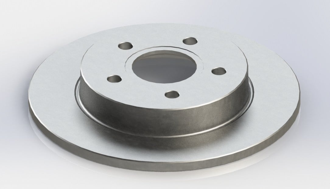 Fren Disk Arka Düz (265Mm) 15 16 Jant C Max 07>10 Focus Iı 04>12 Recover 5357