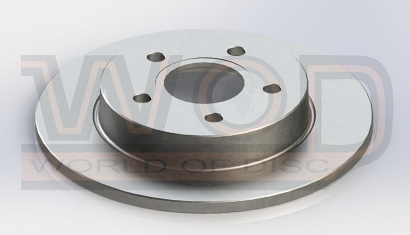 Fren Disk Arka Düz (265Mm) 15 16 Jant C Max 07>10 Focus Iı 04>12 Wod 13357