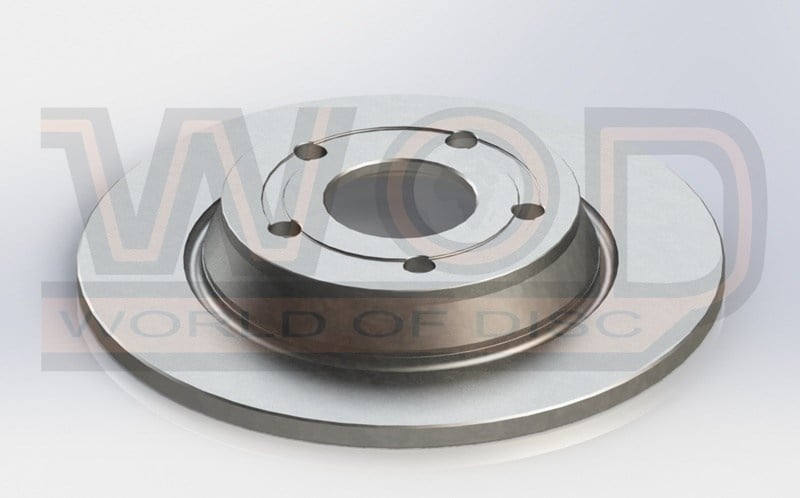 Fren Disk Arka Düz (271Mm) Focus IV 18> Wod 13681