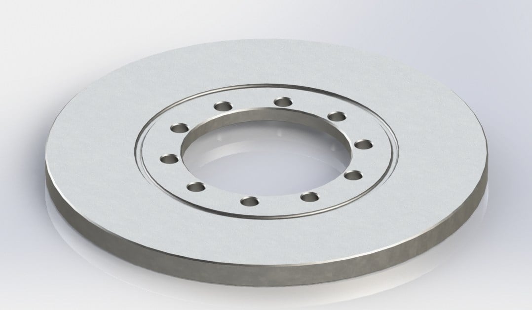 Fren Disk Arka Düz (280Mm) Arka-Ön Çeker Transit V347 06>12 Recover 5342