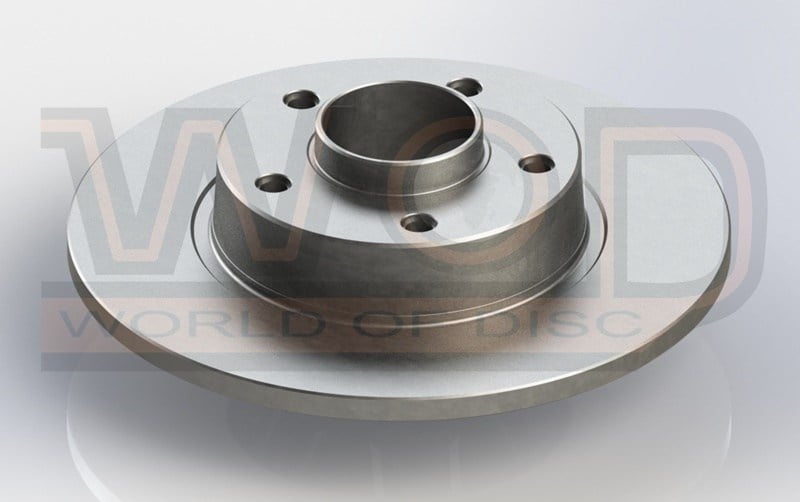 Fren Disk Arka Düz (280Mm) Trafıc Vıvaro 01>06 Vıvaro 06>14 Wod 30346