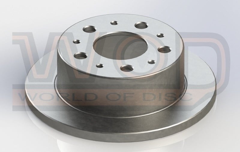 Fren Disk Arka Düz (280Mm) Uzun Şase 18Q Boxer Jumper Ducato 94>06 Wod 33268