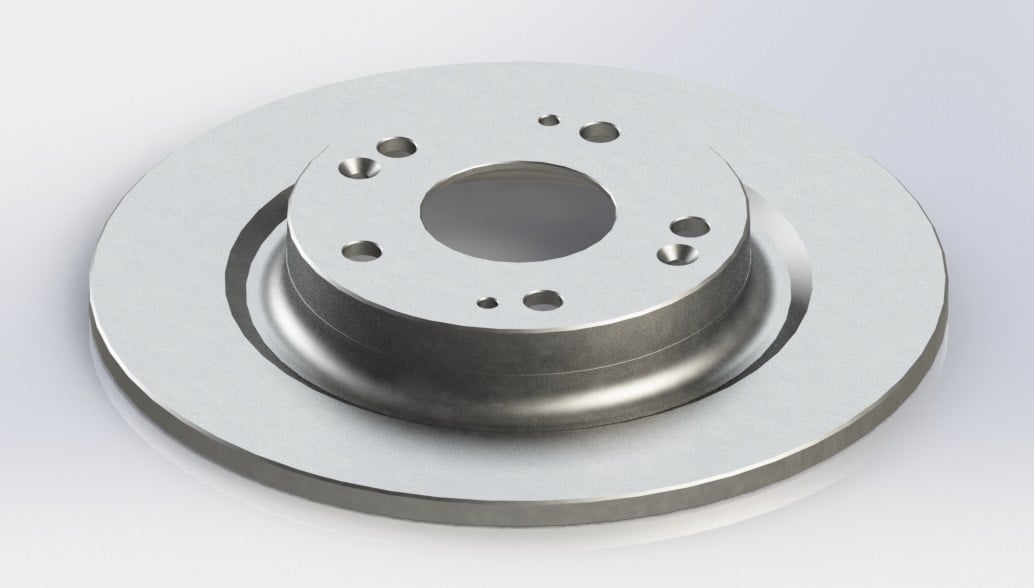 Fren Disk Arka Düz (282Mm) CıVıC X 16> Recover 5677