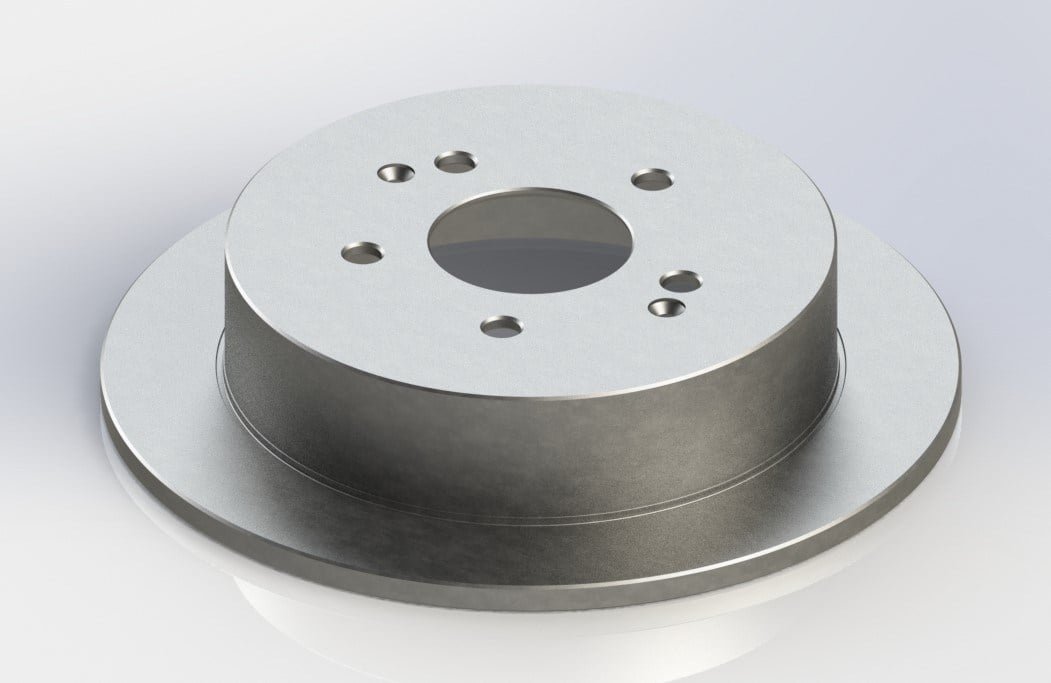 Fren Disk Arka Düz (284Mm) Actyon Sports Iı 12> Korando 10> Recover 5768