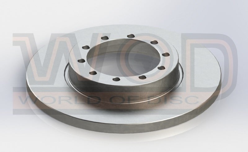 Fren Disk Arka Düz (284Mm) Çift Teker Transit V347 06>12 140Ps Wod 13529