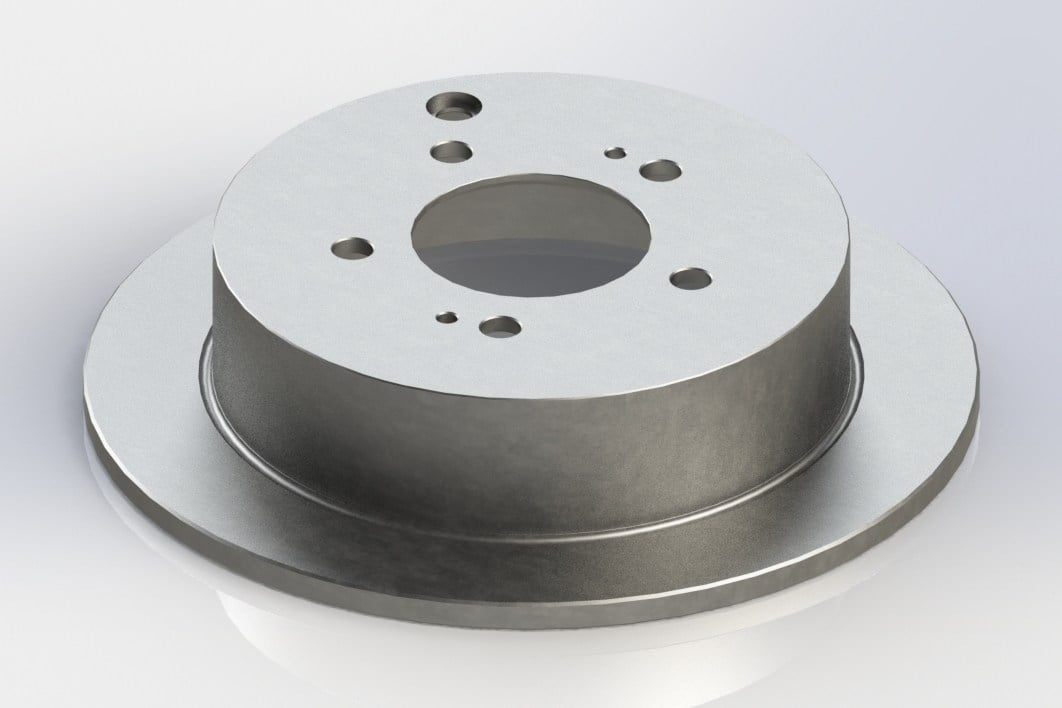 Fren Disk Arka Düz (284Mm) İx35 09> Santa Fe 00>06 Tuscon 04>10 Sportage 04>15 Recover 5459