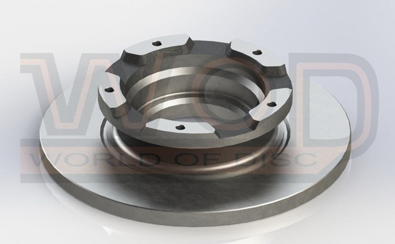 Fren Disk Arka Düz (288Mm) Transit V362 12> Wod 13534