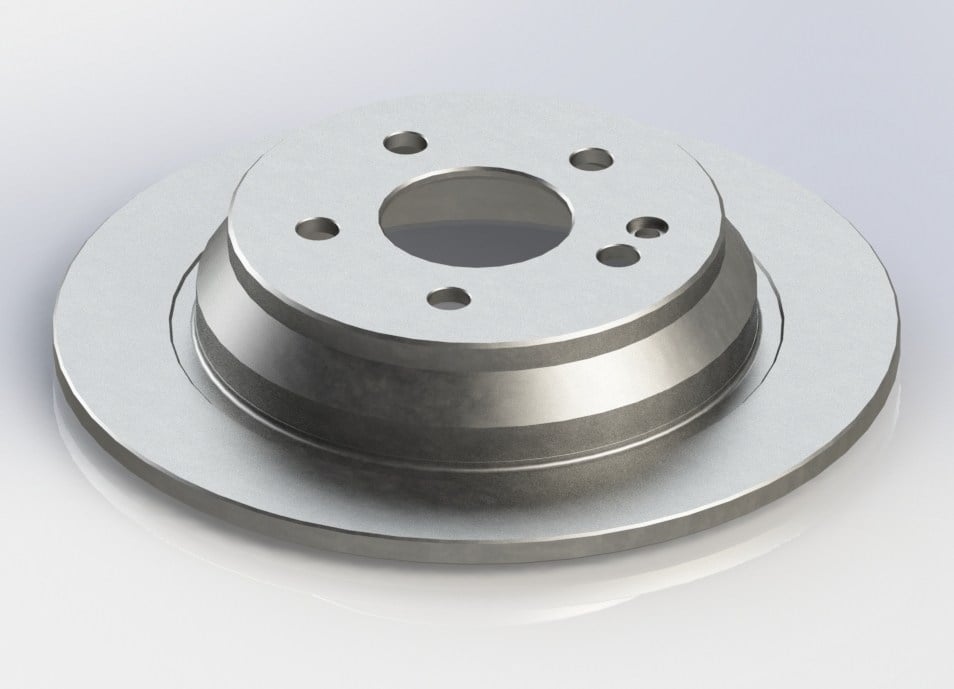 Fren Disk Arka Düz (296Mm) Vıano 03> Vıto 03>14 Recover 5310