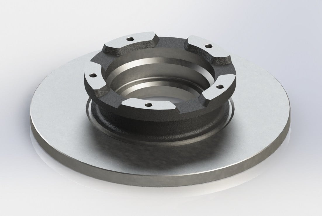 Fren Disk Arka Düz (308Mm) Absli Tek Teker Transit V362 V363 13> Recover 5570