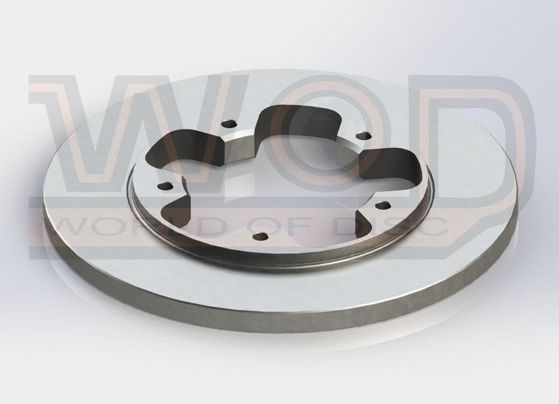 Fren Disk Arka Düz (308Mm) Abssiz Tek Teker 5 Bijon Transit V.362 V.363 13> Wod 13572