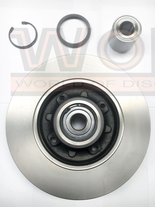 Fren Disk Arka Rulmanlı Düz (249Mm) 307 00>07 C4 04>11 Wod 28458B