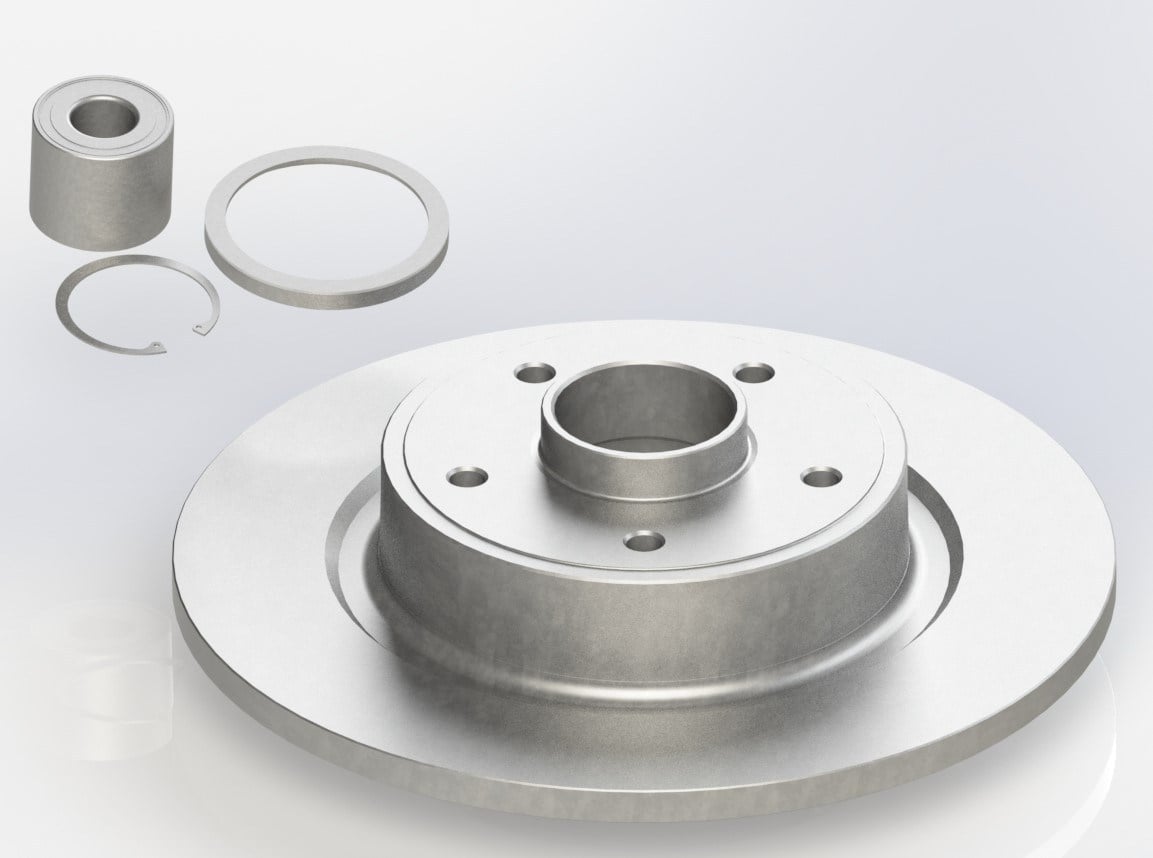 Fren Disk Arka Rulmanlı Düz (274Mm) Scenıc Iı Grand Scenıc Iı 03>09 Laguna Iı 01>07 Recover 5776B