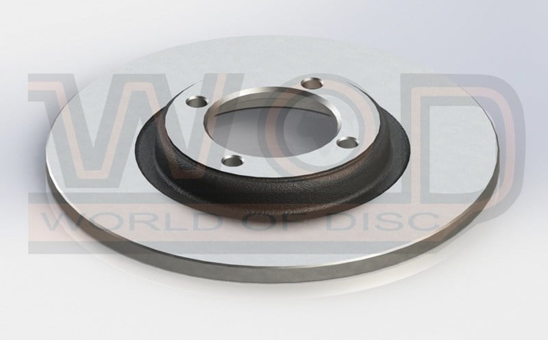 Fren Disk Ön Düz (232Mm) Anadol 67>82 Wod 13001