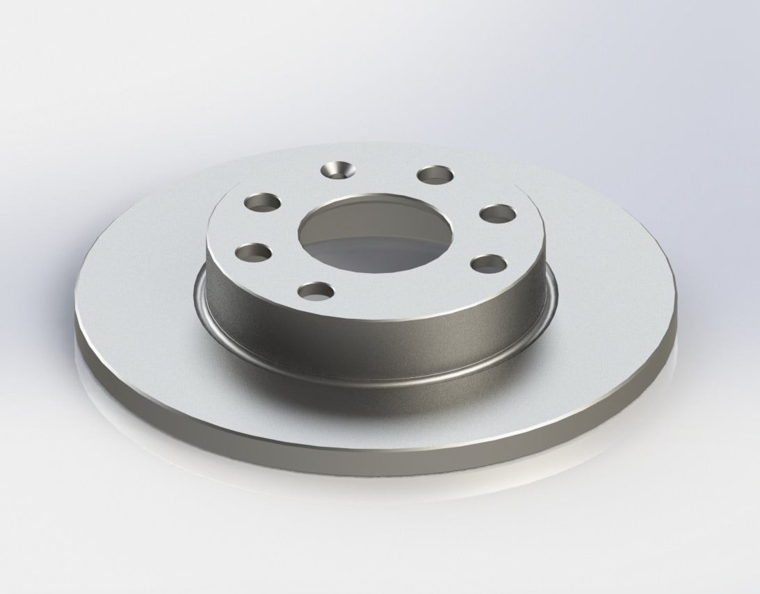 Fren Disk Ön Düz (235.7Mm) Astra F 92>05 Corsa A B 82>02 Vectra A 88>95 Combo 94>01 Recover 5012