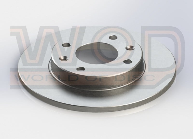 Fren Disk Ön Düz (247.2Mm) 106 205 306 309 405 C15 Saxo Vısa Zx Wod 28153