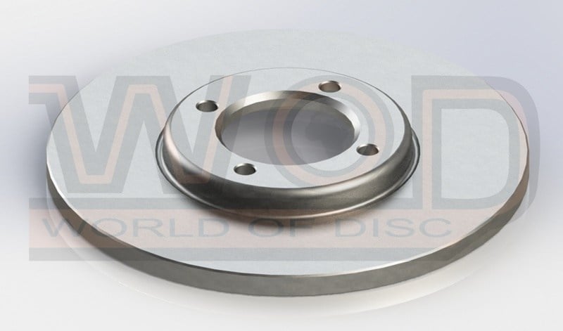 Fren Disk Ön Düz (247.5Mm) Taunus 89> Wod 13002