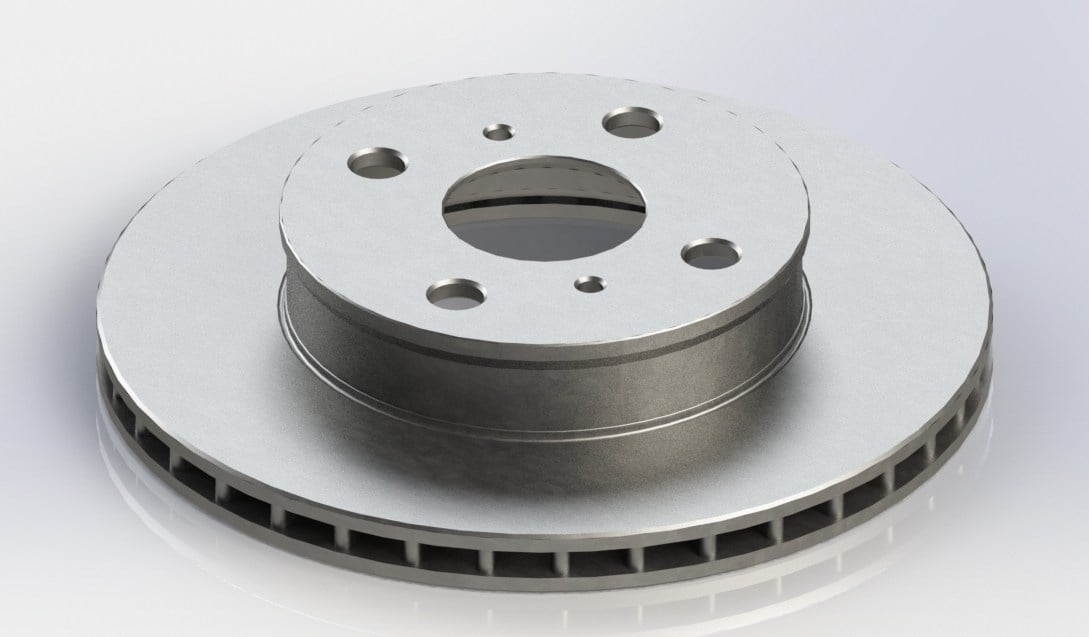 Fren Disk Ön Havalı (238Mm) Porya Genişliği 54Mm Karbüratörlü Corolla Ae100 Ae101 93>98 Corolla Ae111 98>00 Corolla Ae82 Ae92 Recover 5466