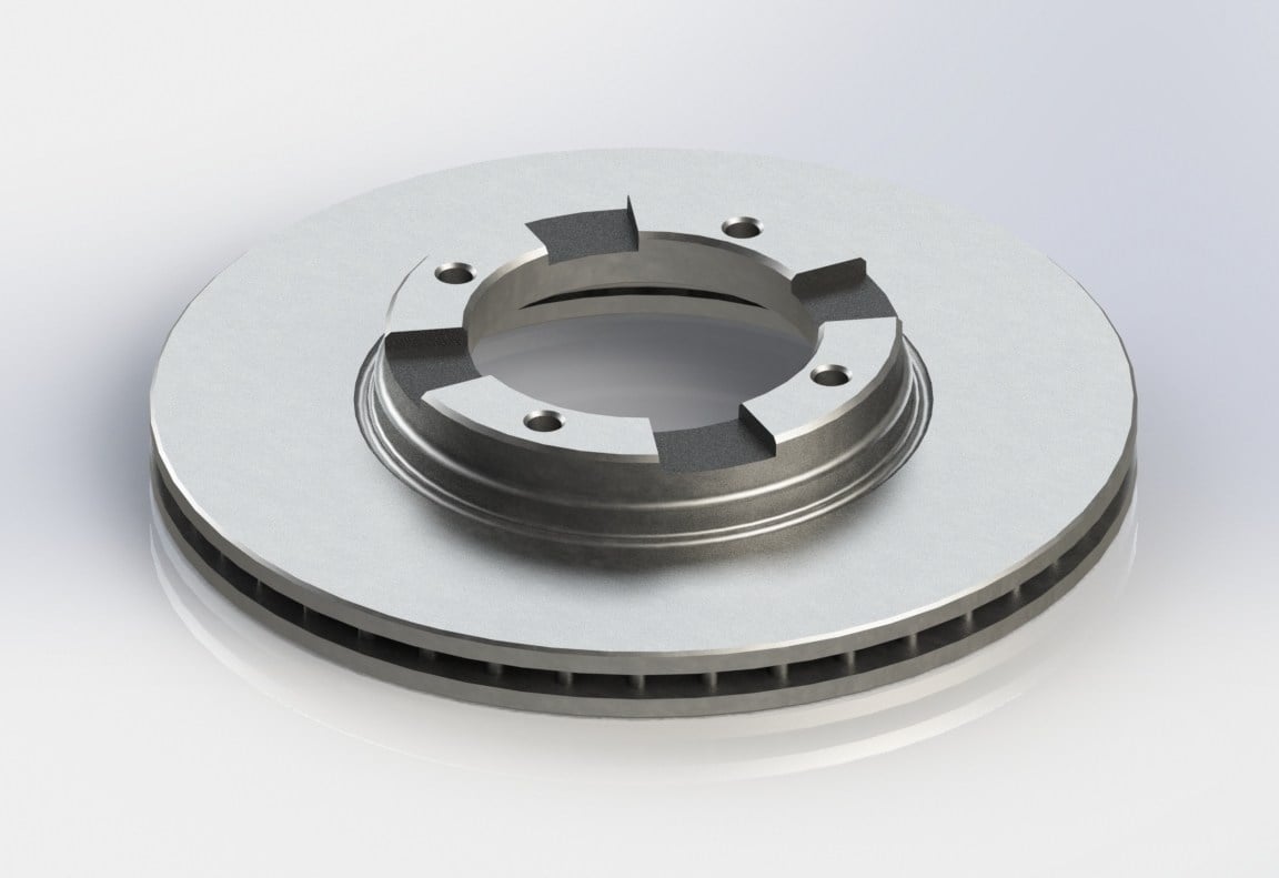Fren Disk Ön Havalı (242Mm) Accent Yumurta Kasa 94>00 Excell 89>95 S Coupe 90>96 Recover 5092