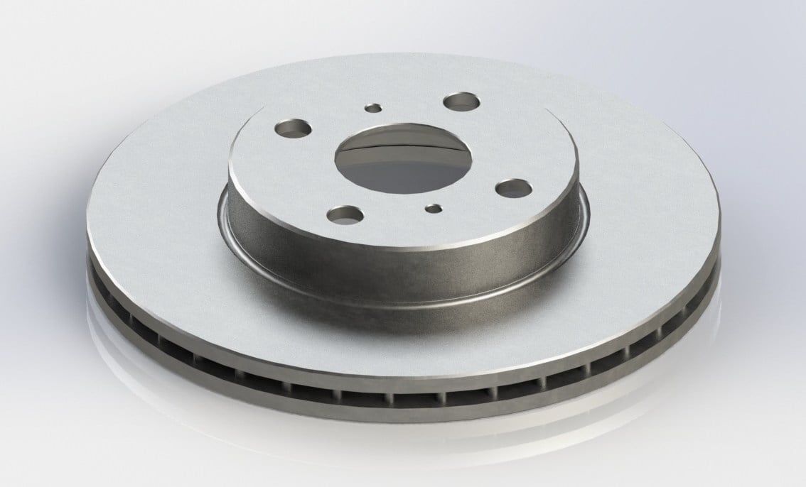 Fren Disk Ön Havalı (255Mm) Enjeksiyonlu Corolla Ae100 Ae101 93>98 Corolla Ae111 98>00 Recover 5084