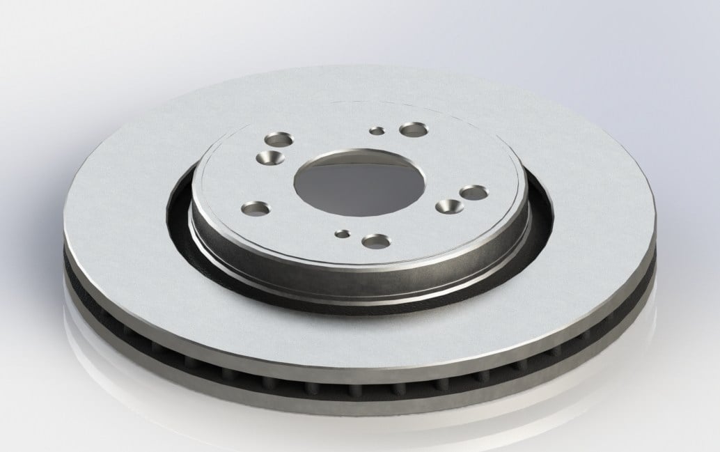 Fren Disk Ön Havalı (293Mm) Cr V Iıı IV 06>14 Recover 5443