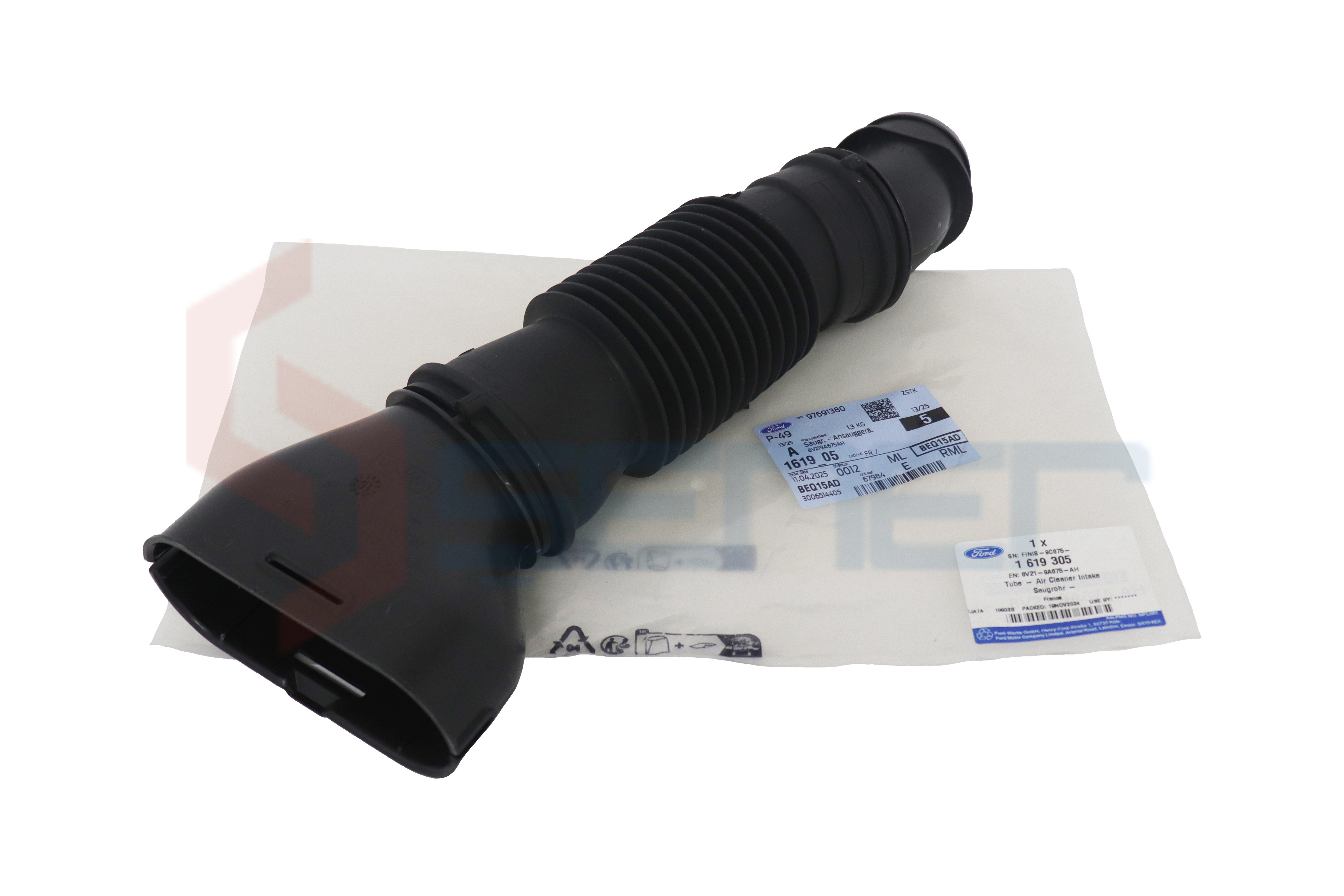 Hava Emme Borusu Dizel Fiesta 1.4Tdci 08> Fomoco 8V21 9A675 AH