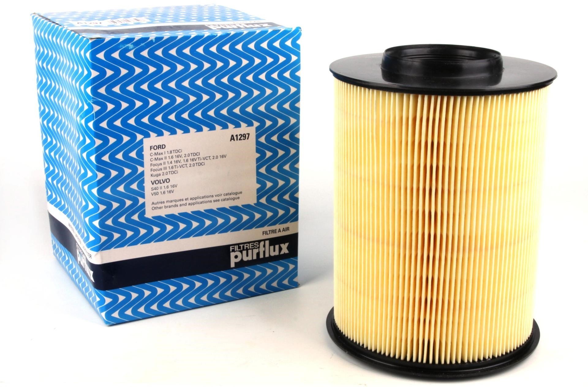 Hava Filtresi (Yuvarlak) Focus C.Max 1.6Tdcı 04> Purflux A1297