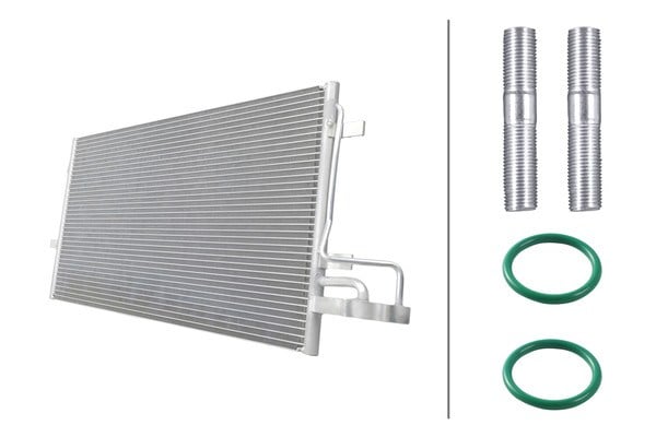 Klima Radyatörü C.Max Focus 1.6 Tdci 04> Hella 8FC 366 220-621