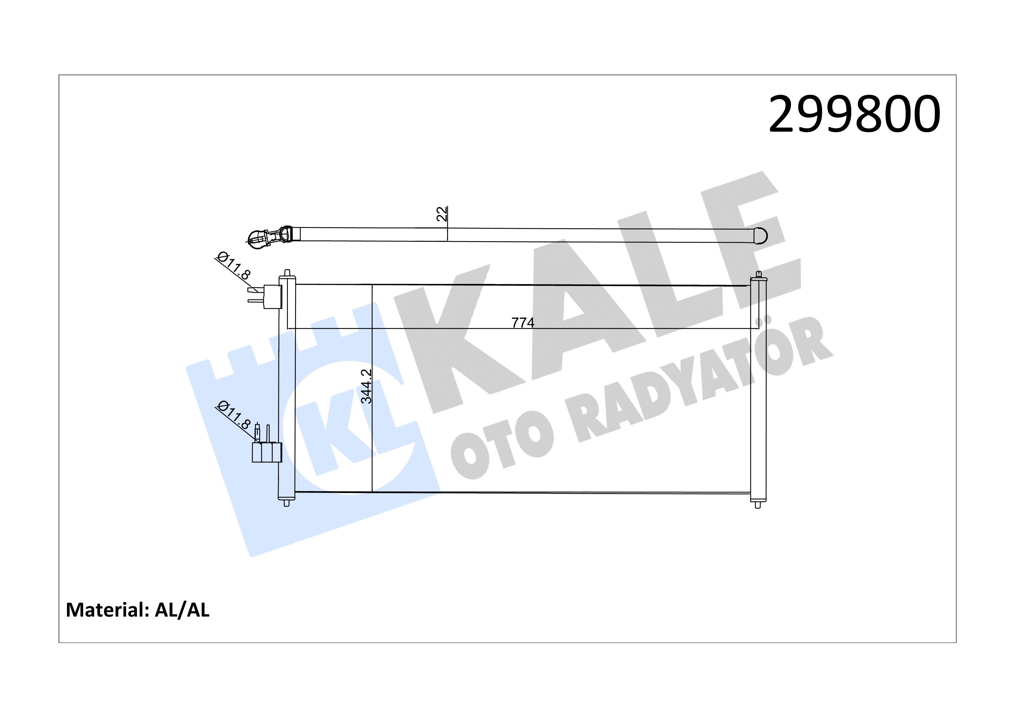 Klima Radyatörü Connect Bm 02> Kale 020ABC040