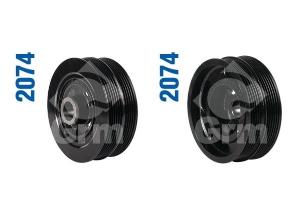 Krank Kasnağı Focus C.Max 1.6 Benzinli 04> Grm 2074