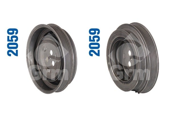 Krank Kasnağı Transit V.347 V.362 2.2 Tdci 06> Boxer Iıı Jumper Iıı Ducato Iıı 2.2 Hdi 06>   (125 130 140 155 Ps )  ( Önden Çeker ) ( Yeni Version ) Grm 2059