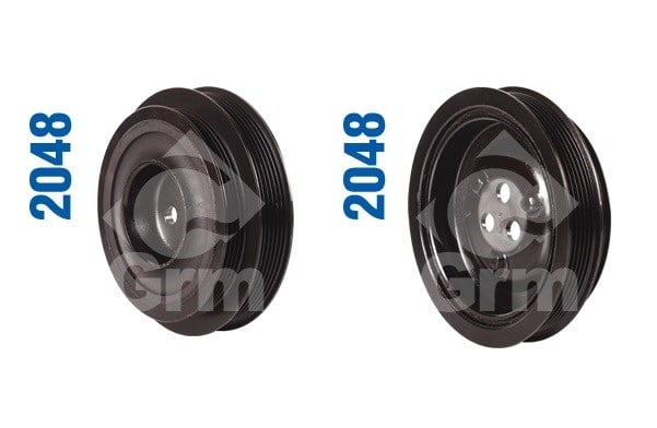 Krank Kasnağı Transit V.347 V.362 2.2 Tdci 06> Boxer Iıı Jumper Iıı Ducato Iıı 2.2 Hdi 06>   (125 130 140 155 Ps )  ( Önden Çeker ) Grm 2048