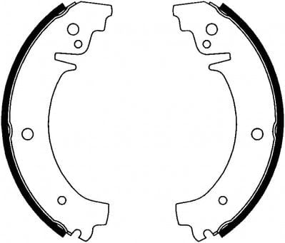 Pabuçlu Balata Arka (250X51mm) Lada Niva 76>10 Recover 18007