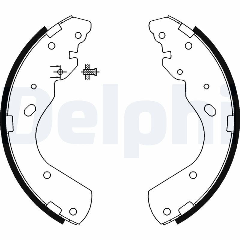 Pabuçlu Balata Arka (295X55.6Mm)Ranger 4X4 98> Ranger 4X4 98>06 Navara 08>15 B2200 98>06 B2500 85>06 Alaskan 17> Delphı LS1897