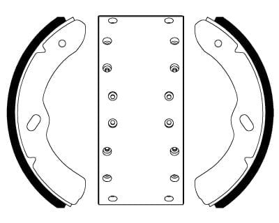 Pabuçlu Balata Ön Arka (320X120mm) Nqr 70P Hıd 98>13 Recover 18110