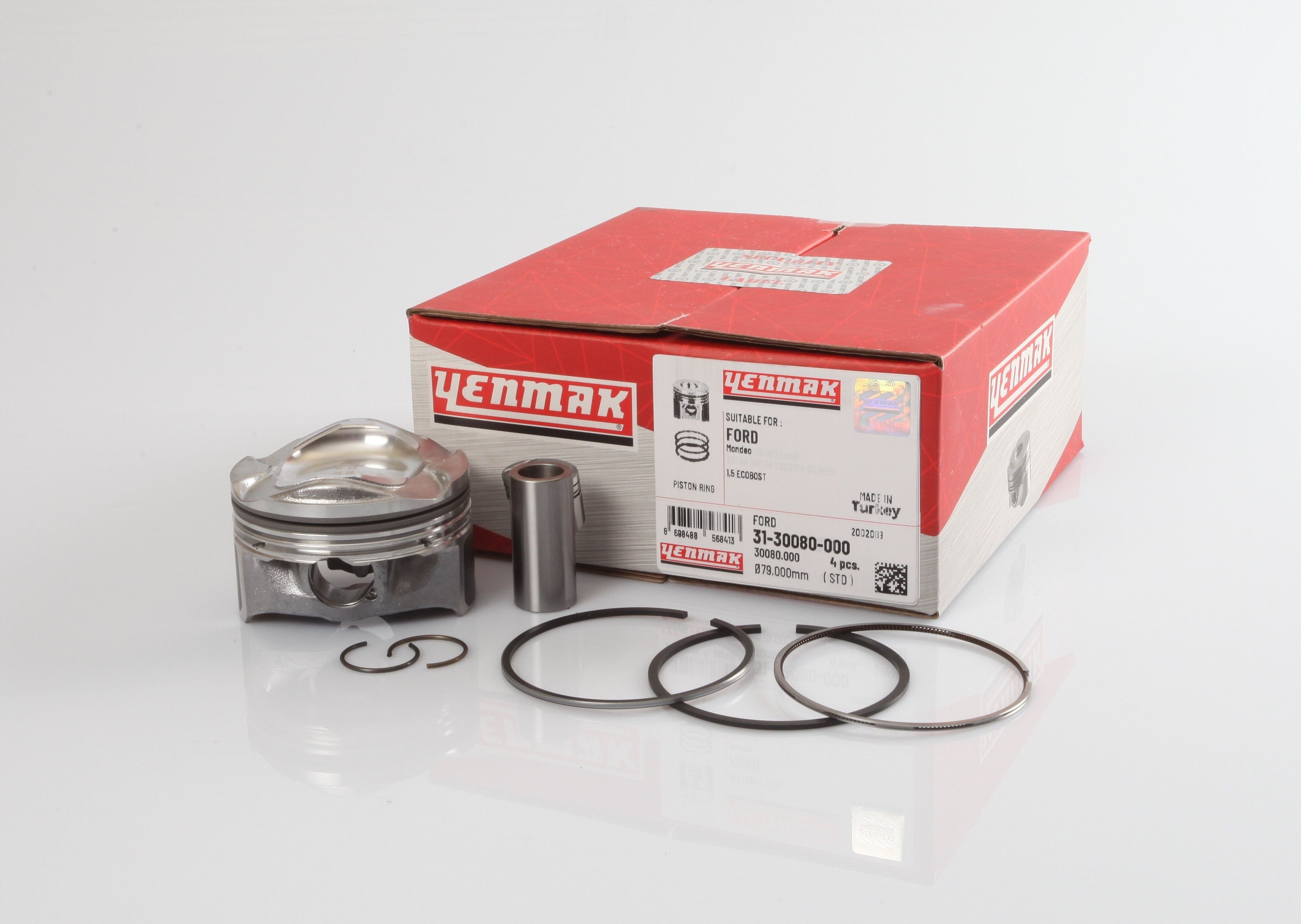 Piston Segman 79.00Mm Focus Mondeo 1.5Ecoboost Yenmak 31-30080-000