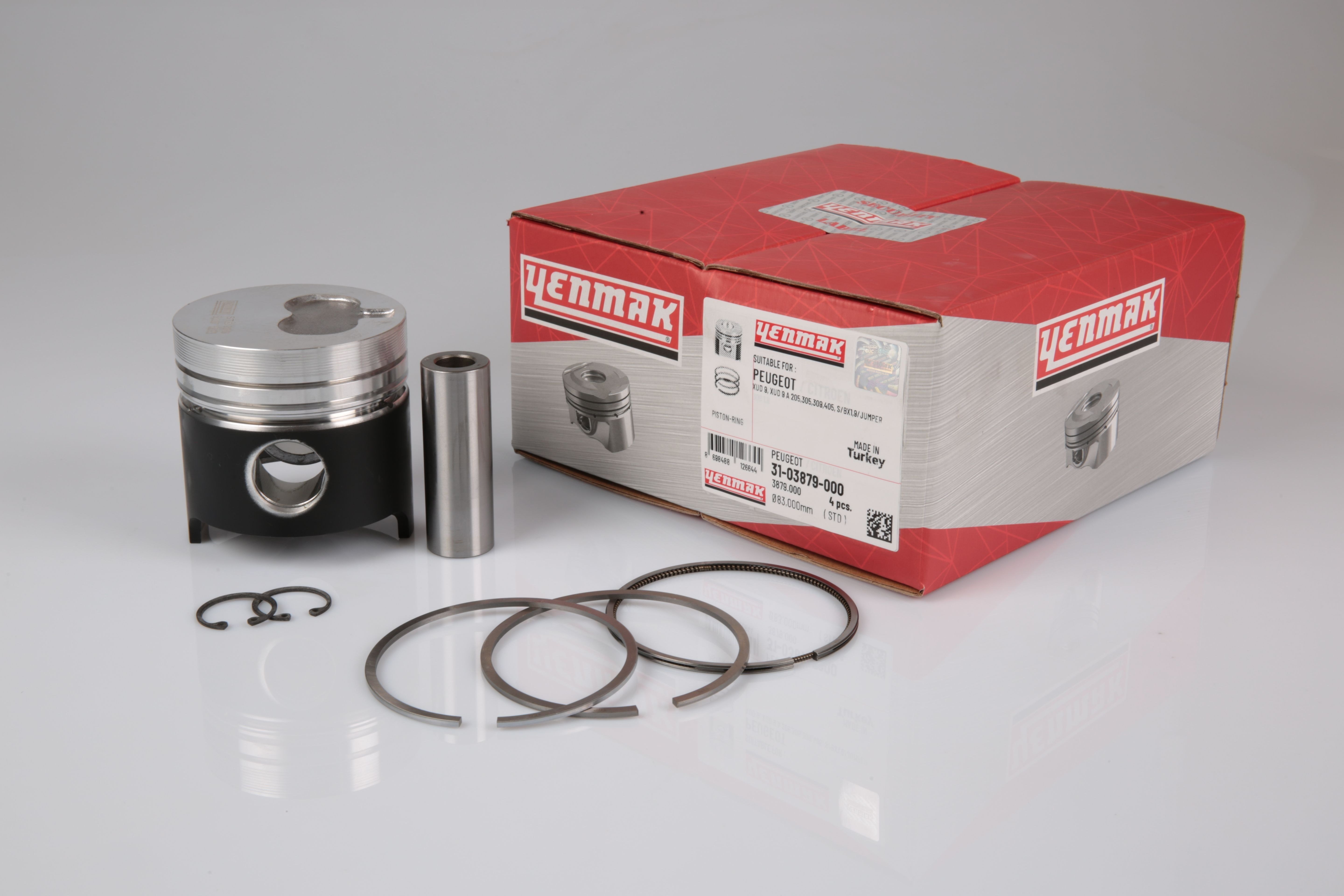 Piston Segman 83.80Mm Partner Berlingo Xud9 1.9D Yenmak 31-03879-080